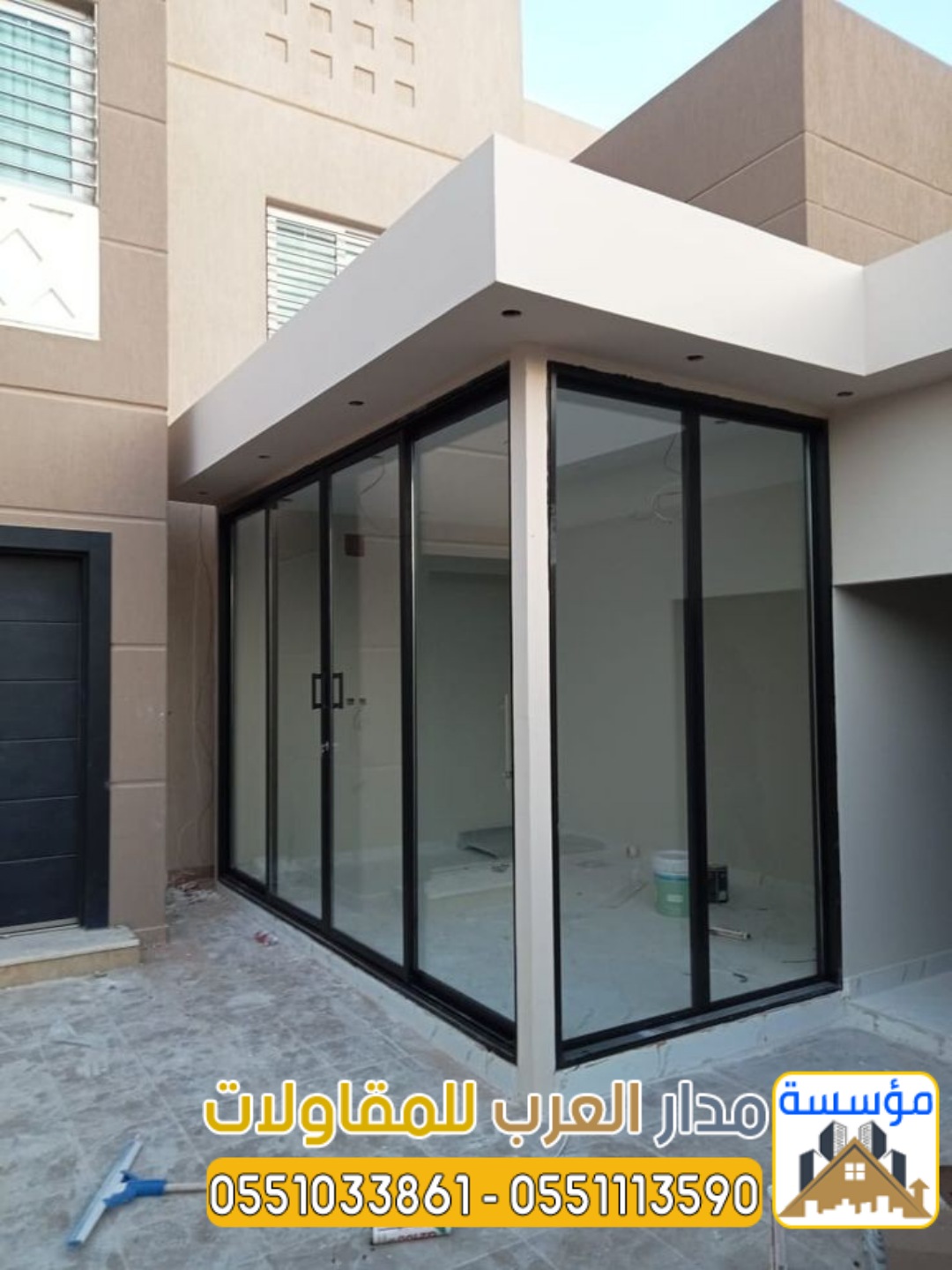 تركيب بيوت شعر زجاج وخيام زجاجية بالرياض 0551033861
